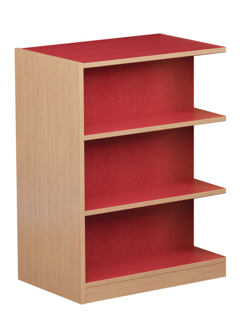 Inspire Series Double Face Straight Shelving Adder - Russwood Inspire Series Double Face Straight Shelving Adder - Russwood