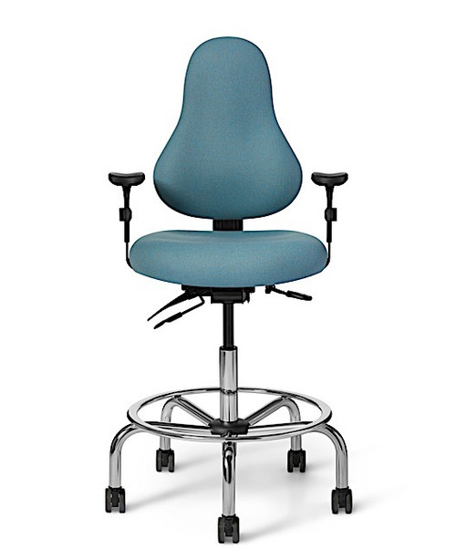 Discovery Back Spider Base Stool - OM Seating DB52
