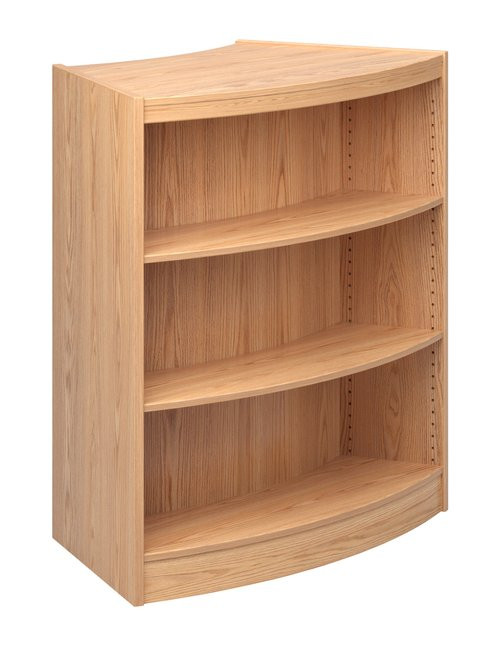Stately Series Double Face Radius Shelving Starter - Russwood Stately Series Double Face Radius Shelving Starter - Russwood