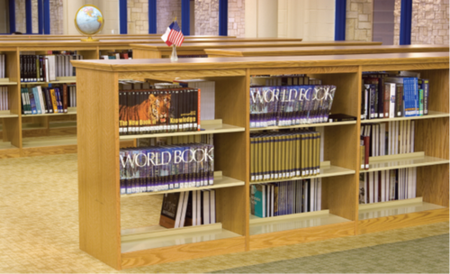 Quest Series Single Face Shelving Starter - Russwood Quest Series Single Face Shelving Starter - Russwood