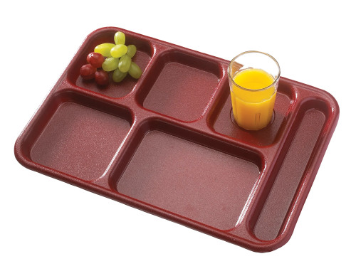Camwear Compartment Serving Tray Pack of 24 - Cambro Camwear Compartment Serving Tray Pack of 24 - Cambro
