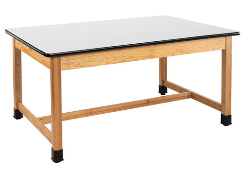 Dry Erase Fixed Height Wood Frame Science Table - NPS **42"W x 60"L x 30"H** Dry Erase Fixed Height Wood Frame Science Table - NPS **42"W x 60"L x 30"H**