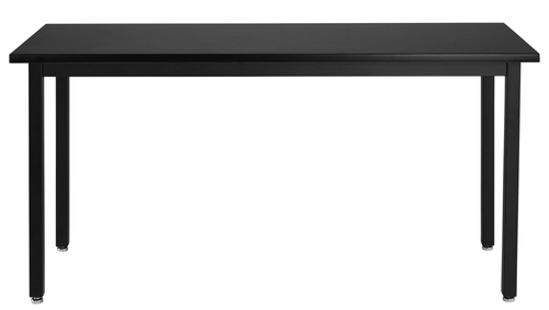 Epoxy Fixed Height Steel Frame Science Table - NPS **24"W x 60"L - Black Frame** Epoxy Fixed Height Steel Frame Science Table - NPS **24"W x 60"L - Black Frame**