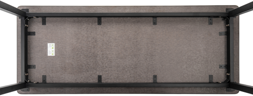 Trespa Adjustable Height Steel Frame Science Table - NPS **30"W x 72"L - Black Frame** Trespa Adjustable Height Steel Frame Science Table - NPS **30"W x 72"L - Black Frame**