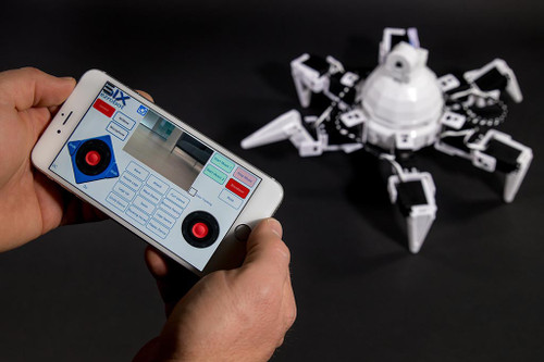 Control Hexapod with your phone - EZ Robot Control Hexapod with your phone - EZ Robot