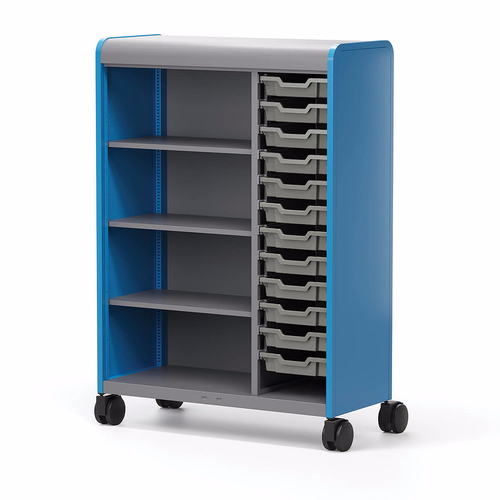 Cascade Mega Tower with Shelves and Totes - Smith System