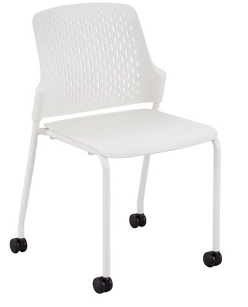 Next Stack Chair with Casters 4-Pack - Safco 4314