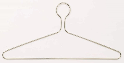 Metal Wire Hangers Pack of 50 - Magnuson MG-17 - Closed Loop