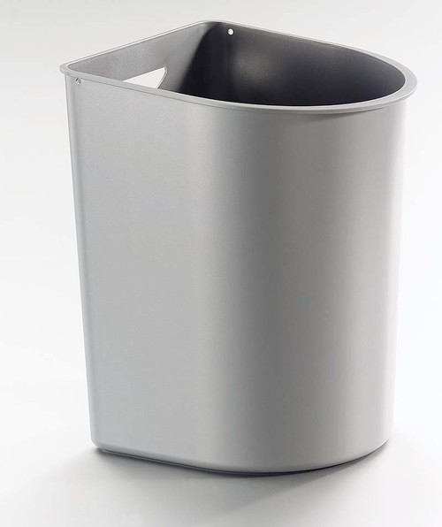 Sortmate 4.75 Gallon Curved Waste Receptacle - Magnuson TR-50