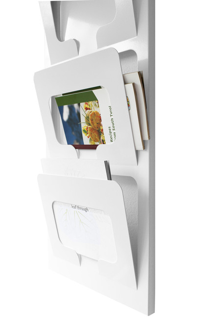 Scoop Wall Mounted Newspaper-Magazine Display - Magnuson SCOOP