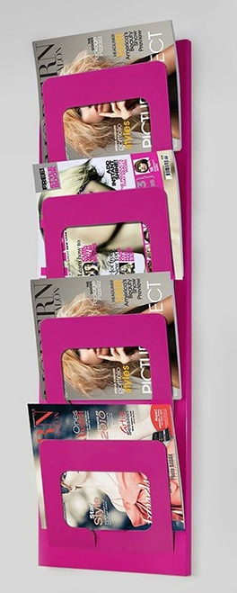 Scoop Wall Mounted Newspaper-Magazine Display - Magnuson SCOOP