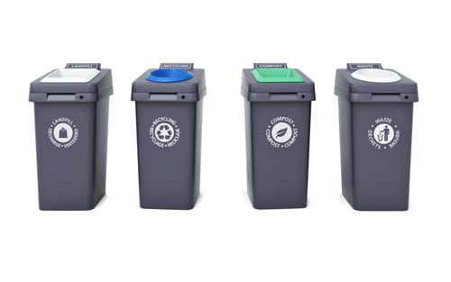 Re-Square Waste Receptacle - Magnuson RE-SQUARE