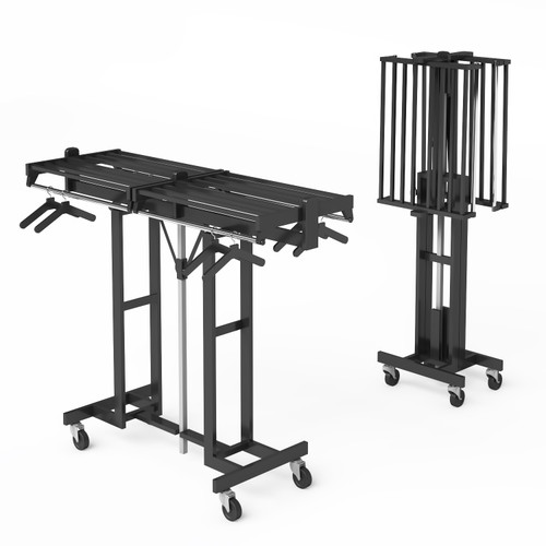 Mega Rak Hanging Rod Folding Rack - Magnuson Group MR-611H