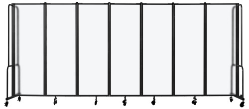ROBO Series Frosted Acrylic Panel Room Divider - NPS 