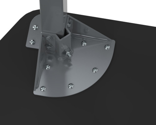 Heavy Duty Trapezoid Activity Table with Whiteboard Top and Fixed Height - NPS