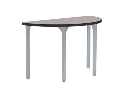 High Pressure Laminate Fixed Height Heavy Duty Semicircle Activity Table - NPS High Pressure Laminate Fixed Height Heavy Duty Semicircle Activity Table - NPS