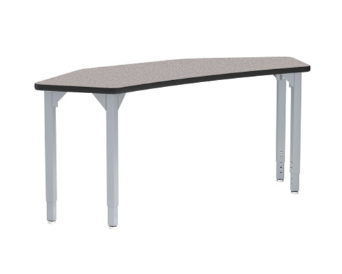 High Pressure Laminate Adjustable Height Heavy Duty Tri Activity Table - NPS High Pressure Laminate Adjustable Height Heavy Duty Tri Activity Table - NPS