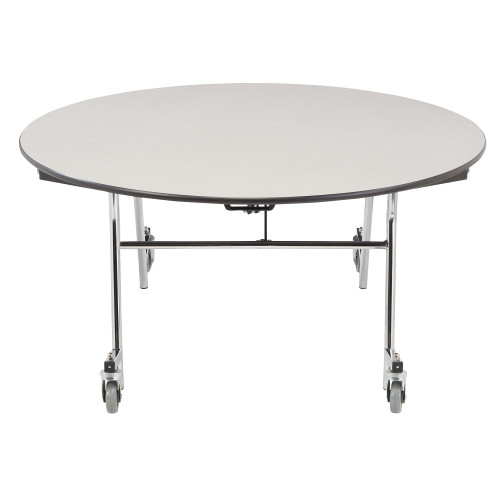 Easy Fold High Pressure Laminate Round Table - NPS Locked Position