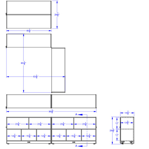 Rainbow Accents Low Mobile Fold-N-Lock - Jonti-Craft