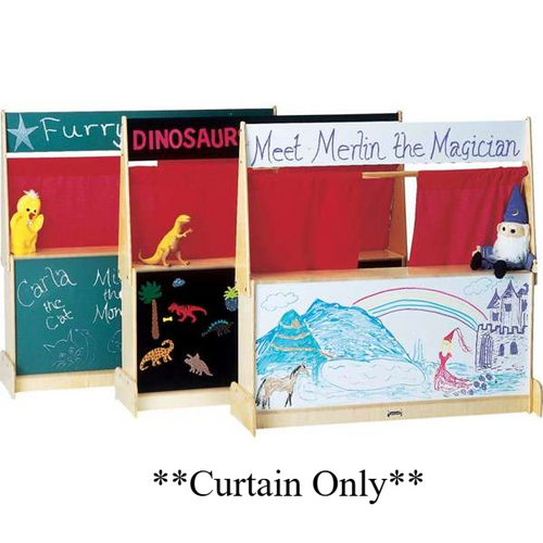 Imagination Station Curtains - Jonti-Craft 0723JC **Curtains Only - Imagination Station Not Included**