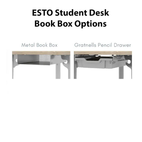 ESTO Hourglass High Pressure Laminate on Baltic Birch 25-Pack Student Desk Bundle - CEF