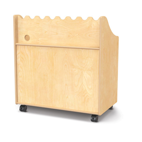 Mobile Audio Cart - Jonti-Craft 3333JC Back-Side