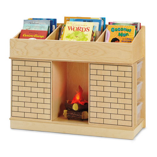 Storybook Fireplace - Jonti-Craft 3776JC **Accessories Not Included** Storybook Fireplace - Jonti-Craft 3776JC **Accessories Not Included**