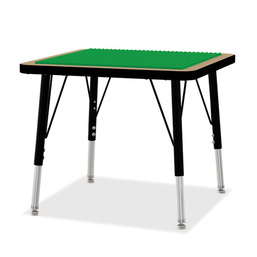 Adjustable Building Table – Preschool Brick Compatible – 15-24"H - Jonti-Craft 5719JCE