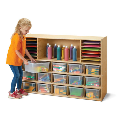 Young Time Sectional Cubbie-Tray Storage - Jonti-Craft Young Time Sectional Cubbie-Tray Storage - Jonti-Craft
