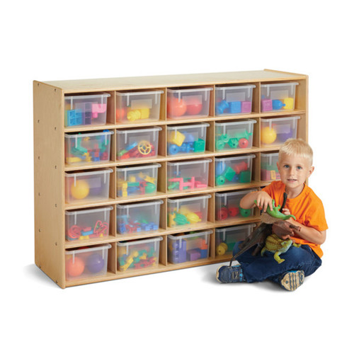 Young Time 25 Cubbie-Tray Storage - Jonti-Craft Young Time 25 Cubbie-Tray Storage - Jonti-Craft