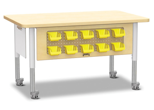 10 Piece Set of Pegboard Bins - Jonti-Craft 8116JC **Bins only. Pegboard and table not included**