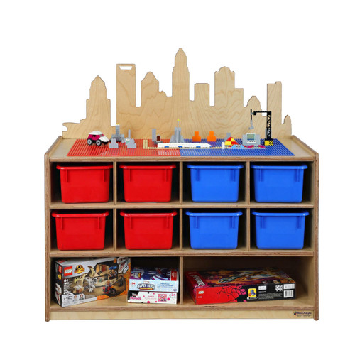 Skyline Build and Play Storage - Wood Designs WD992074