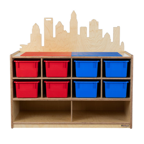 Skyline Build and Play Storage - Wood Designs WD992074