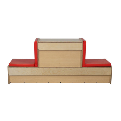 Combo Storage and Reading Bench - Wood Designs WD992067 Combo Storage and Reading Bench - Wood Designs WD992067