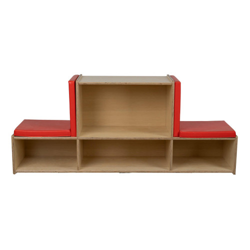 Combo Storage and Reading Bench - Wood Designs WD992067 Combo Storage and Reading Bench - Wood Designs WD992067