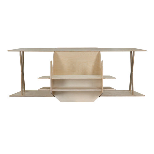 Biplane Reading and Play Cube - Wood Designs WD992015 Biplane Reading and Play Cube - Wood Designs WD992015