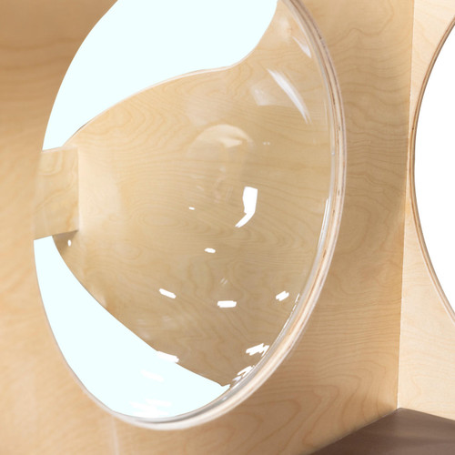 Biplane Reading and Play Cube - Wood Designs WD992015 Biplane Reading and Play Cube - Wood Designs WD992015