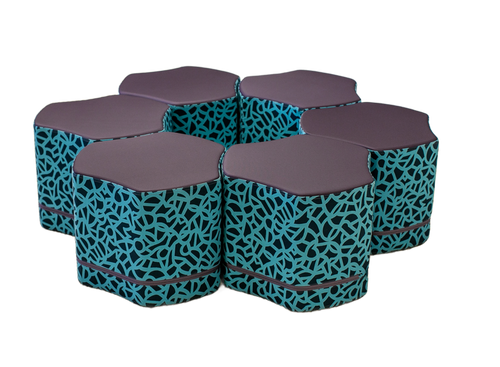 CEF PRHY-1 Perch All Foam Hyve Ottoman
**Sold Individually**