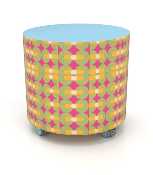 CEF BDCR-1 Bide Upholstered Circle Ottoman
**Casters Sold Separately**