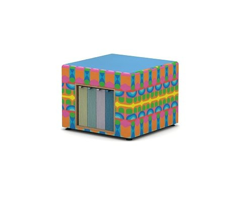 CEF BDSO-18-24 Bide Upholstered Storage Ottoman