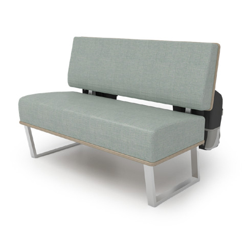 CEF ESTO-BENCH-18-48 ESTO Bench with Dry Erase Back
**Optional Backpack Hooks Sold Separately**
