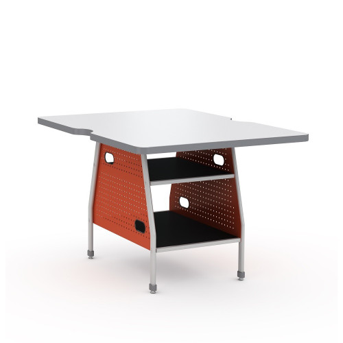 Maker Invent Rectangle Table with Phenolic Core and Chemical Resistant Laminate - Paragon Maker Invent Rectangle Table with Phenolic Core and Chemical Resistant Laminate - Paragon