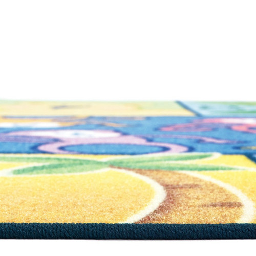 Pixel Perfect Jungle Jam Counting Rug - Carpets For Kids