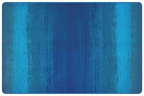 Pixel Perfect Water Stripes Nature Inspired Carpet - Carpets For Kids