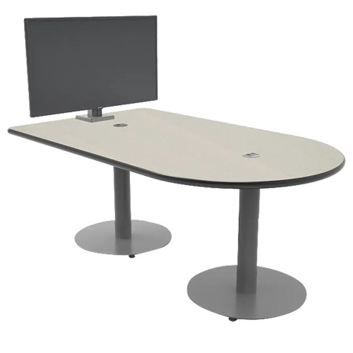 Multimedia Cafe Table with Circular Bases - Smith System 01555#
Showing Monitor Mount 