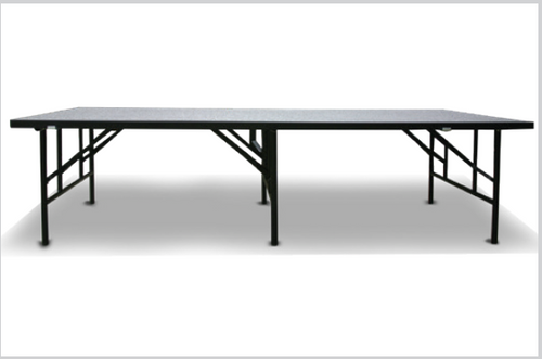 Fixed Height Transfold Stage with Carpet Deck - Midwest