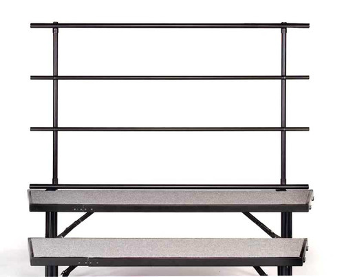 Transfold Stage and Riser Guardrails - Midwest