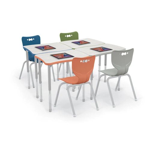 Hierarchy Creator Rectangle Desk - MooreCo - Sold Individually - Props Not Included Hierarchy Creator Rectangle Desk - MooreCo - Sold Individually - Props Not Included
