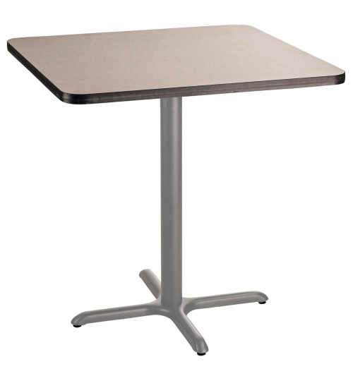 Square Cafe Table with X Base - NPS