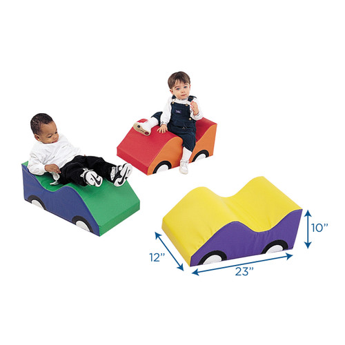 Wide Soft Cars Set - Children's Factory CF332-487